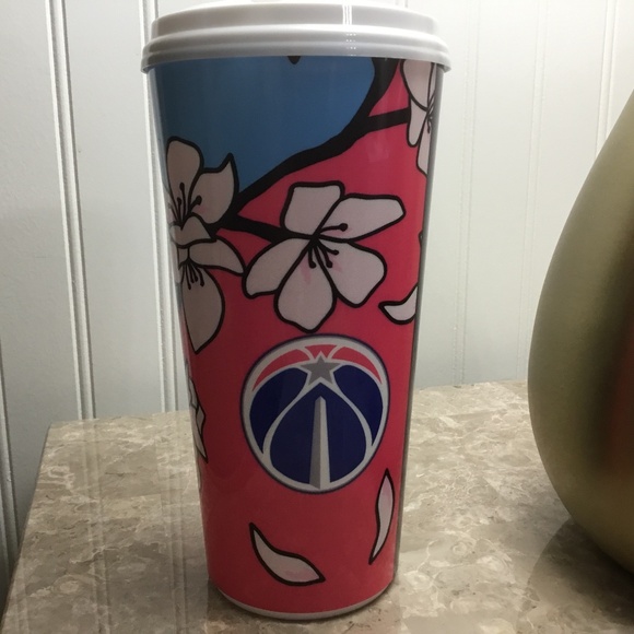 Whitley Drink Works! Other - Washington Wizards Cherry Blossoms 32oz Souvenir Cup Nice! ( Cold Drinks Only)